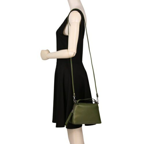 ジャンニ キアリーニ ショルダーバッグ レディース ALIFA S グリーン GIANNI CHIARINI BS 8145 GRN 14051 DEEP FIR