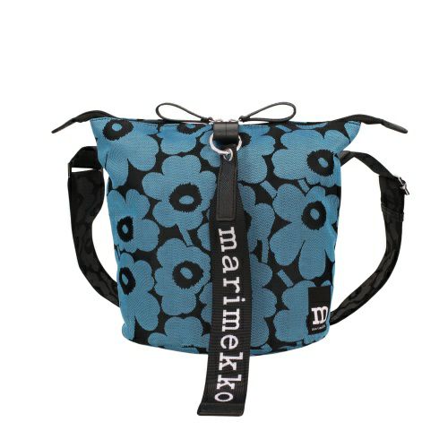 マリメッコ ショルダーバッグ レディース CARRY ALL UNIKKO ブルー marimekko 94610 590 Blue/Black