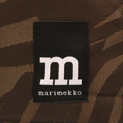 マリメッコ ショルダーバッグ レディース CARRY ALL JOKURAITA ブラウン marimekko 94611 880 Brown/Dark Brown