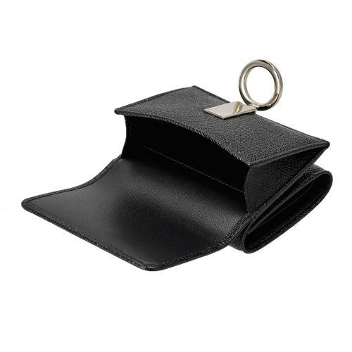 ブルガリ 三つ折り財布 メンズ ブラック BVLGARI 288648 BLACK