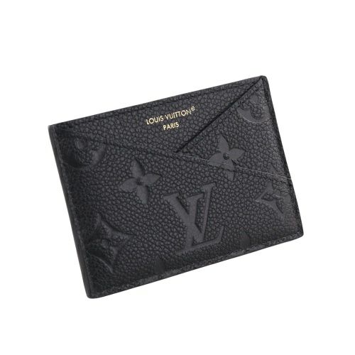 ルイヴィトン カードケース メンズ モノグラムアンプラント カードケース ポルト カルト・クリスクロス ブラック LOUIS VUITTON M13695 ブラック