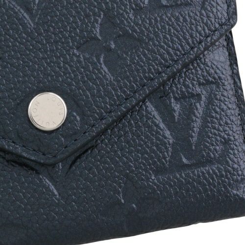 ルイヴィトン 三つ折り財布 モノグラム アンプラント ポルトフォイユ・ヴィクトリーヌ ブルー LOUIS VUITTON M26472 シマリーインク
