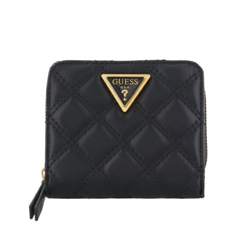 ゲス 二つ折り財布 レディース GIULLY core / MINI ZIP AROUND ブラック GUESS QA874841 BLACK