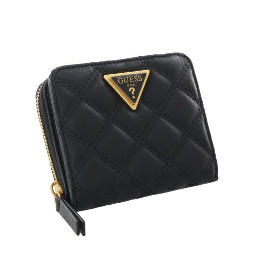 ゲス 二つ折り財布 レディース GIULLY core / MINI ZIP AROUND ブラック GUESS QA874841 BLACK