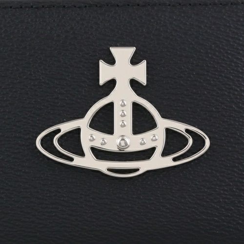 ヴィヴィアンウエストウッド 二つ折り財布 レディース ANNIE WALLET WITH COIN POCKET ブラック Vivienne Westwood 51010055 S000R N405 BLACK