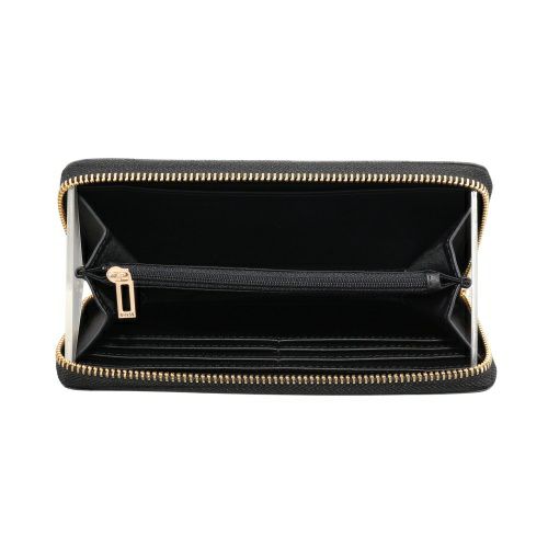 ゲス 長財布 レディース OAK PARK / Large Zip Around ブラック GUESS G8238599 COAL