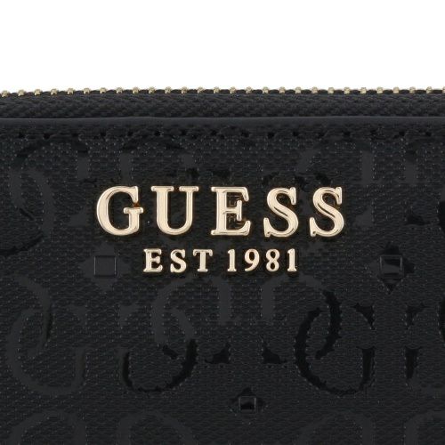 ゲス 長財布 レディース BLANE / LARGE ZIP AROUND ブラック GUESS GL8126146 BLACK