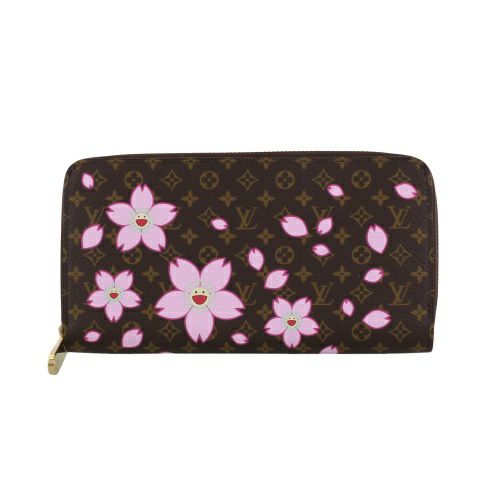 ルイヴィトン 長財布 モノグラム LVxTM ジッピー・ウォレット ブラウン LOUIS VUITTON M13433 サクラブラウン