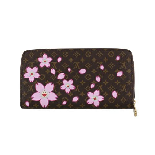 ルイヴィトン 長財布 モノグラム LVxTM ジッピー・ウォレット ブラウン LOUIS VUITTON M13433 サクラブラウン