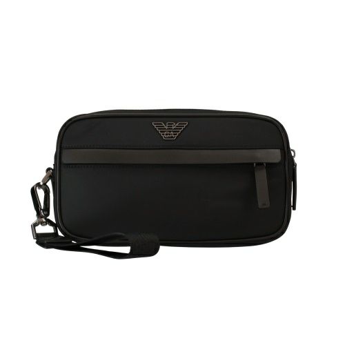 エンポリオアルマーニ セカンドバッグ メンズ ブラック EMPORIO ARMANI EM001811 AF13454 UC001 BLACK BEAUTY
