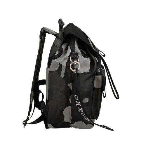 マリメッコ リュックサック バックパック レディース EVERYTHING BACKPACK L UNIKKO ブラック marimekko 94811 990 Grey/Dark Grey/Black