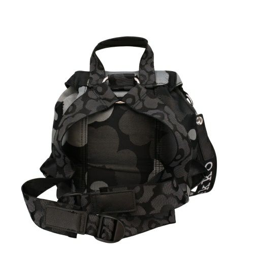 マリメッコ リュックサック バックパック レディース EVERYTHING BACKPACK S UNIKKO ブラック marimekko 94812 990 Grey/Dark Grey/Black