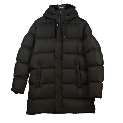 Herno ヘルノ　ダウンジャケット　40 ヘルノ ダウンジャケット メンズ ブラック HERNO PI001159U 12414Z