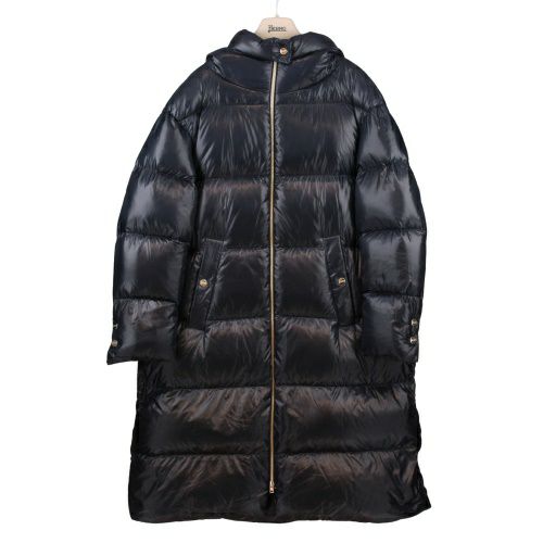 ヘルノ ダウンコート レディース ネイビー HERNO PI001519D 12017Z