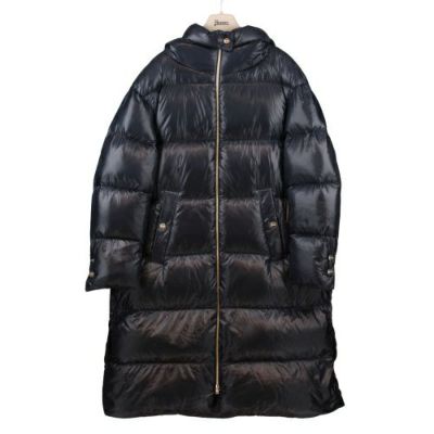 ヘルノ ダウンコート レディース ネイビー HERNO PI001519D 12017Z