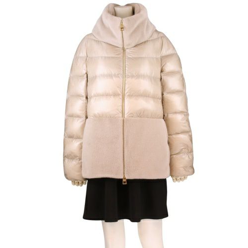 ヘルノ ダウンジャケット レディース ベージュ HERNO PI001933D 12017Z