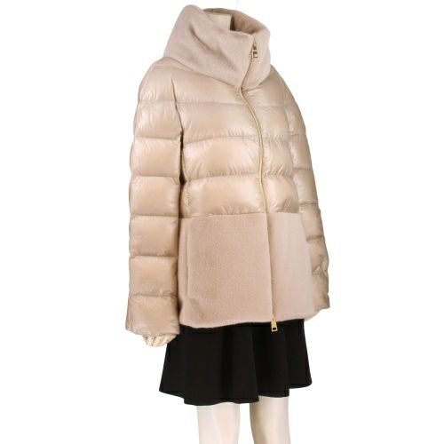 ヘルノ ダウンジャケット レディース ベージュ HERNO PI001933D 12017Z