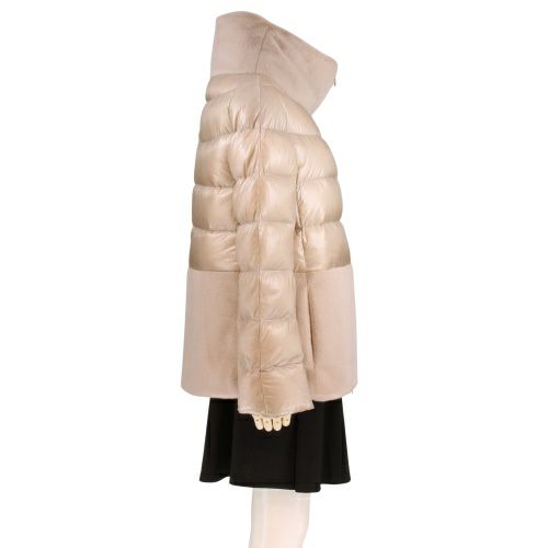 ヘルノベージュ ダウンジャケット ニットスリーブ ヘルノベージュ ダウンジャケット ニットスリーブ ヘルノベージュ