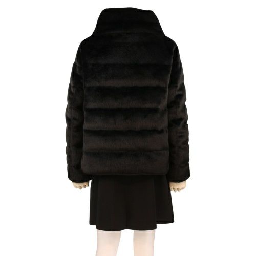 ヘルノ ダウンジャケット レディース ブラック HERNO PI001935D 12630 9300 サイズ40