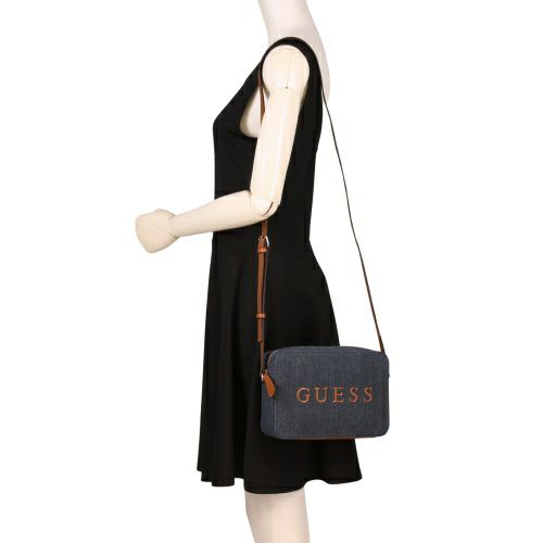 ゲス ショルダーバッグ レディース RODNEY ブルー GUESS DE792612 DENIM