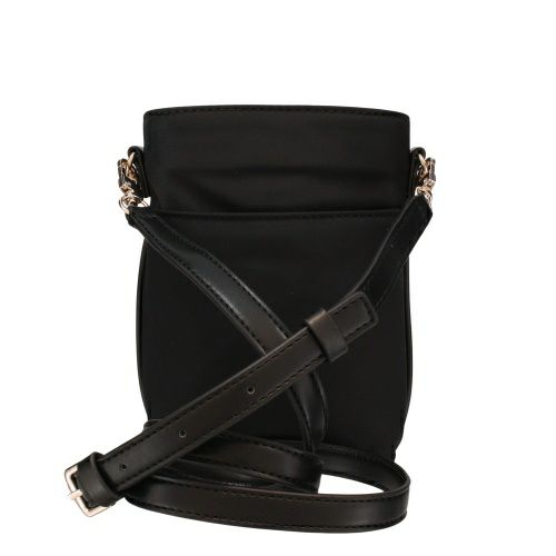 ゲス ショルダーバッグ レディース FOLLIE LARGE CHIT CHAT ブラック GUESS NN9676016 BLACK