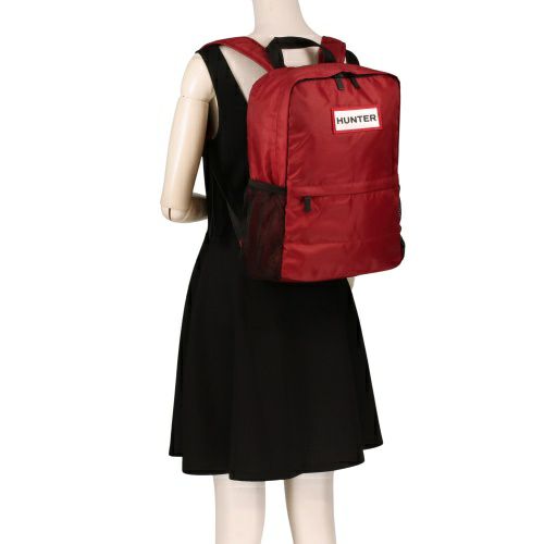 ハンター リュックサック バックパック レディース ORIGINAL ESSENTIAL BACKPACK S レッド HUNTER UBB7111KBM MLR