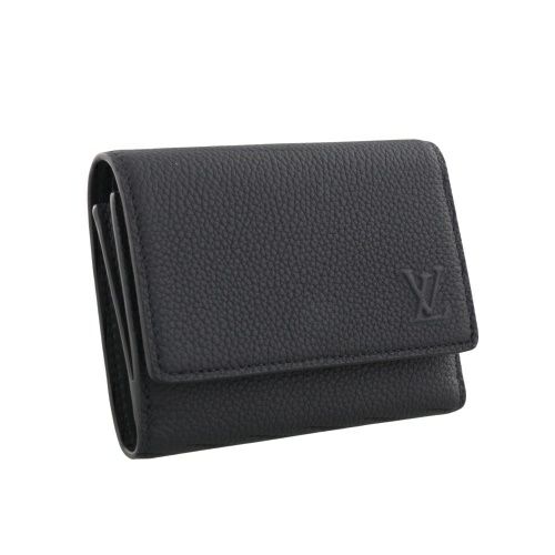 ルイヴィトン 三つ折り財布 ヴィクター・ウォレット ブラック LOUIS VUITTON M26250 ノワール