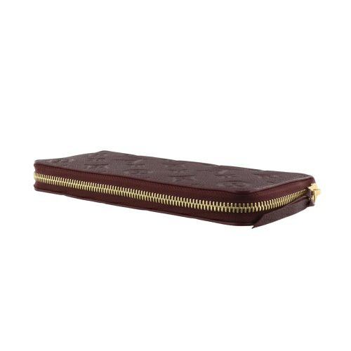 ルイヴィトン 長財布 モノグラム アンプラント ポルトフォイユ・クレマンス レッド LOUIS VUITTON M25815 グレナレッド
