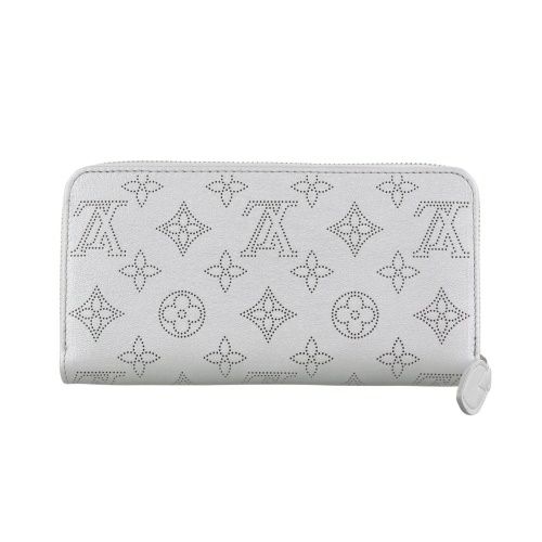 ルイヴィトン 長財布 マヒナ ジッピー・ウォレット シルバー LOUIS VUITTON M26940