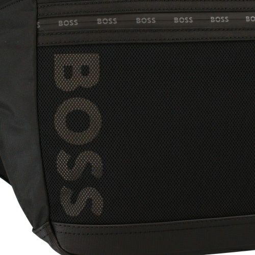 ヒューゴボス ボディバッグ メンズ ONSET BELT BAG ブラック BOSS 50552745 001 BLACK