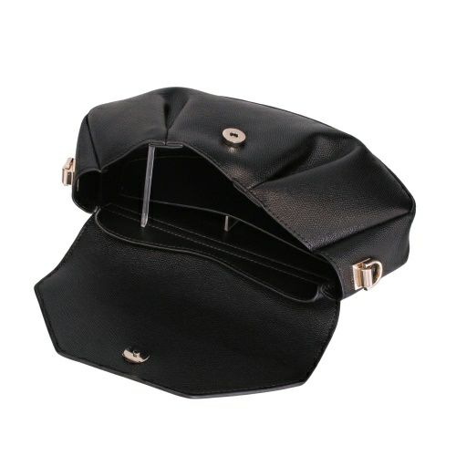 ゲス ショルダーバッグ レディース AMORETTE FLAP CROSSBODY ブラック