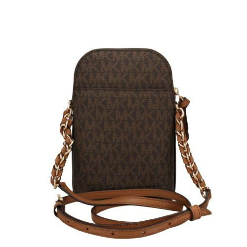 マイケルコース ショルダーバッグ レディース SM NS CHN PHN XBODY ブラウン MICHAEL KORS 32T0GT9C1B 252 Brown/Acorn