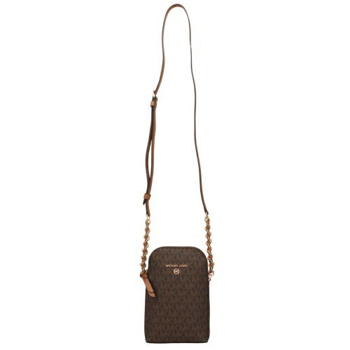 マイケルコース ショルダーバッグ レディース SM NS CHN PHN XBODY ブラウン MICHAEL KORS 32T0GT9C1B 252 Brown/Acorn