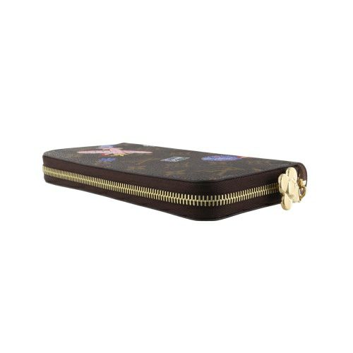ルイヴィトン 長財布 モノグラム ジッピー・ウォレット ブラウン LOUIS VUITTON M26256 スノーウィパール