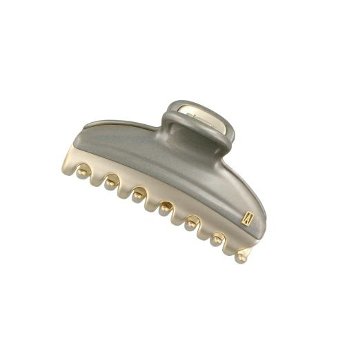 アレクサンドル ドゥ パリ ヘアクリップ M ヘアークリップ ヘアアクセサリー レディース タイムレス TIMELESS グレー ALEXANDRE DE PARIS ICCM-15571-02 G5 GRIS/OR