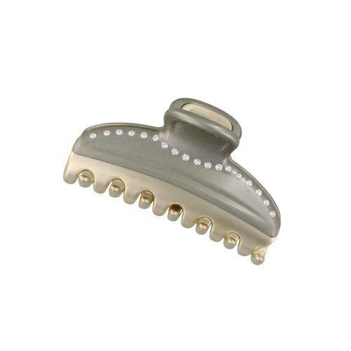 ALEXANDRE DE PARIS ヘアクリップ グレー ALEXANDRE DE PARIS(アレクサンドル ドゥ パリ)｜【VENDOME】 M