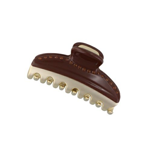 アレクサンドル ドゥ パリ ヘアクリップ M ヘアークリップ ヘアアクセサリー レディース タイムレス TIMELESS ブラウン ALEXANDRE DE PARIS ICCM-15571-03 H2 BRUN/OR