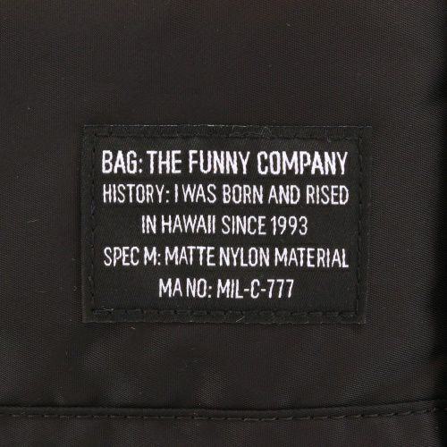 ザ・ファニーカンパニー ショルダーバッグ レディース ブラック THE FUNNY COMPANY TFC-M022-001 BLACK