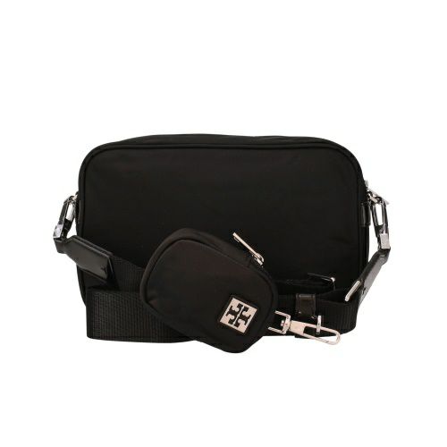 トリーバーチ ショルダーバッグ レディース VIRGINIA SHOULDER BAG ブラック TORY BURCH 169166 001 BLACK