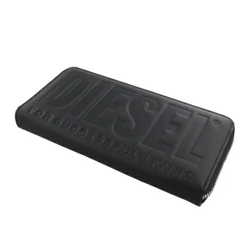 ディーゼル 長財布 メンズ ブラック DIESEL X08178 P0408 T8013 BK