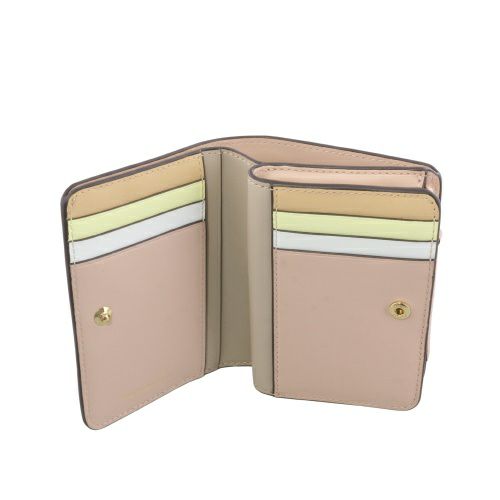 トリーバーチ 二つ折り財布 レディース ROBINSON BI FOLD WALLET ピンク TORY BURCH 170348 927 GOAN SAND