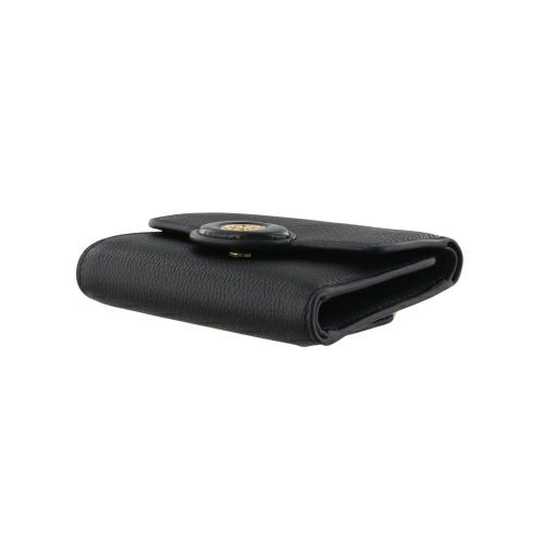 トリーバーチ 三つ折り財布 レディース ROBINSON SM WALLET ブラック TORY BURCH 165002 001 BLACK