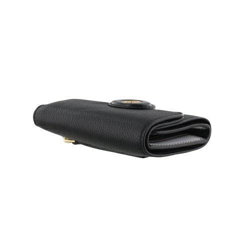 トリーバーチ 三つ折り財布 レディース ROBINSON SM WALLET ブラック TORY BURCH 165002 001 BLACK