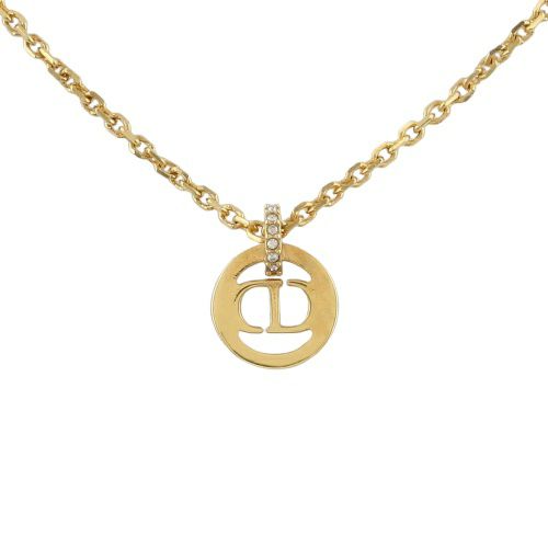 クリスチャンディオール ネックレス レディース Petit CD ゴールド
