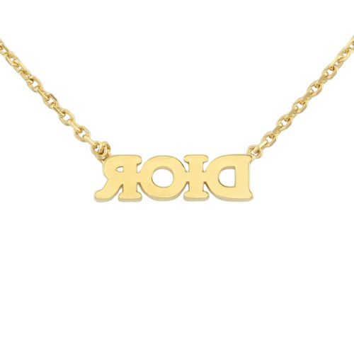 クリスチャンディオール ネックレス レディース Dio(r)evolution ゴールド Christian Dior N3586WOMCY D03S ゴールド