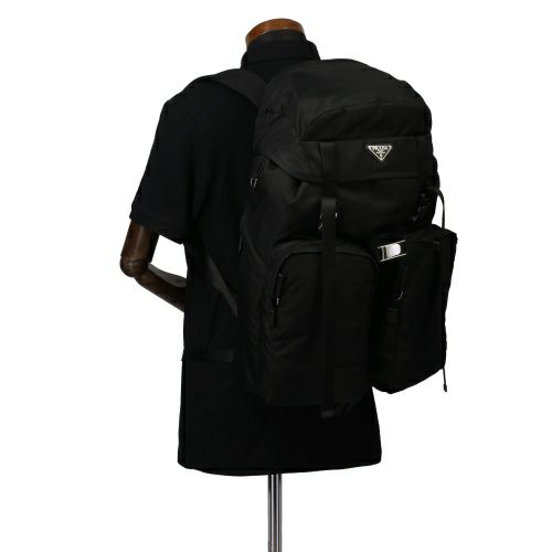 プラダ リュックサック メンズ TESSUTO ブラック PRADA 2VZ019 V OOL 2DMG