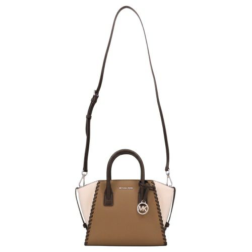 マイケルコース ハンドバッグ レディース アヴリル スモール レザー サッチェル ブラウン MICHAEL KORS 35F5S4VS1L