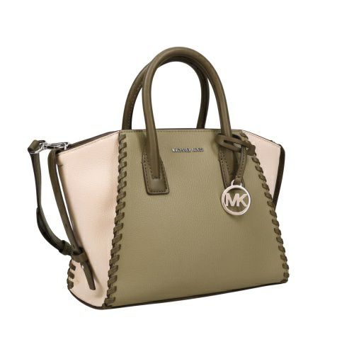 マイケルコース ハンドバッグ レディース アヴリル スモール レザー サッチェル グリーン MICHAEL KORS 35F5S4VS1L