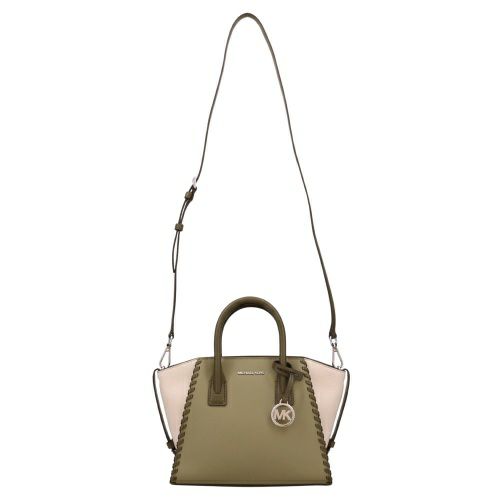 マイケルコース ハンドバッグ レディース アヴリル スモール レザー サッチェル グリーン MICHAEL KORS 35F5S4VS1L
