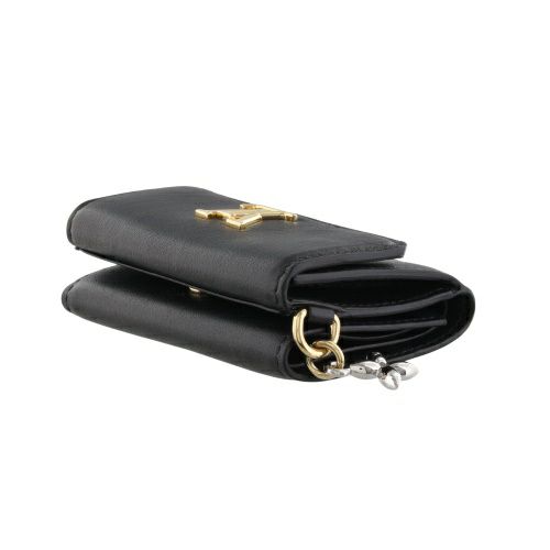 ルイヴィトン 三つ折り財布 ミニ トリフォールド ウォレット・LV ブルーム H36 ブラック LOUIS VUITTON M15081